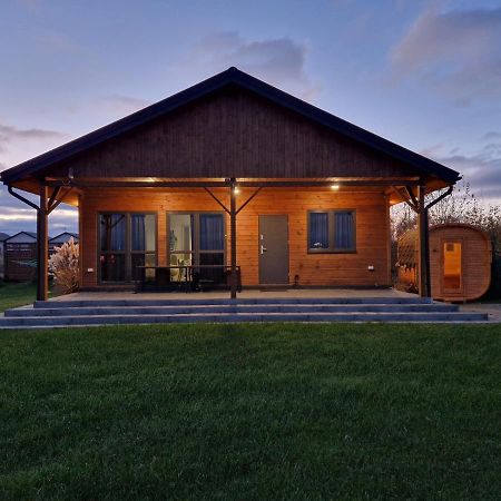 Gaski Dom 100M2 3 Sypialnie 2 Lazienki Sauna Prywatny Teren エクステリア 写真