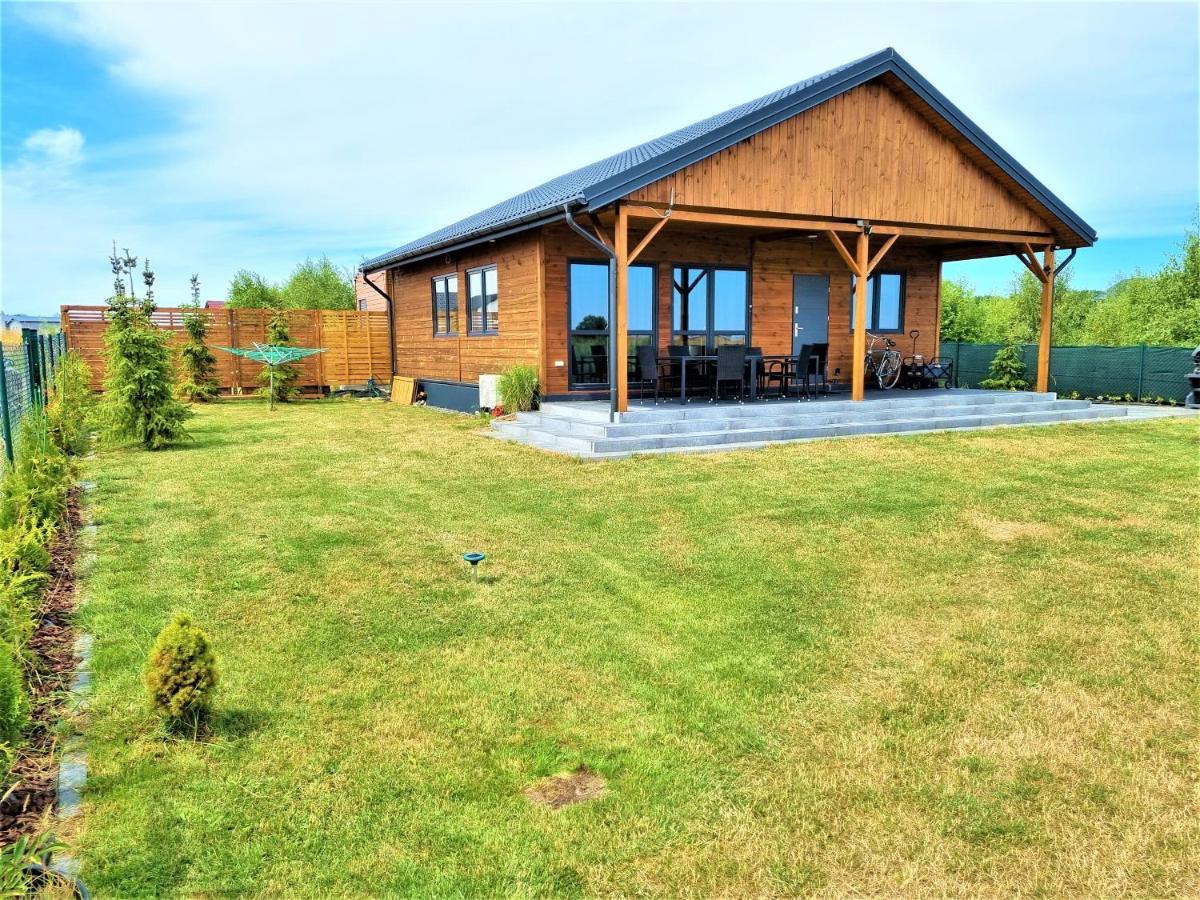 Gaski Dom 100M2 3 Sypialnie 2 Lazienki Sauna Prywatny Teren エクステリア 写真