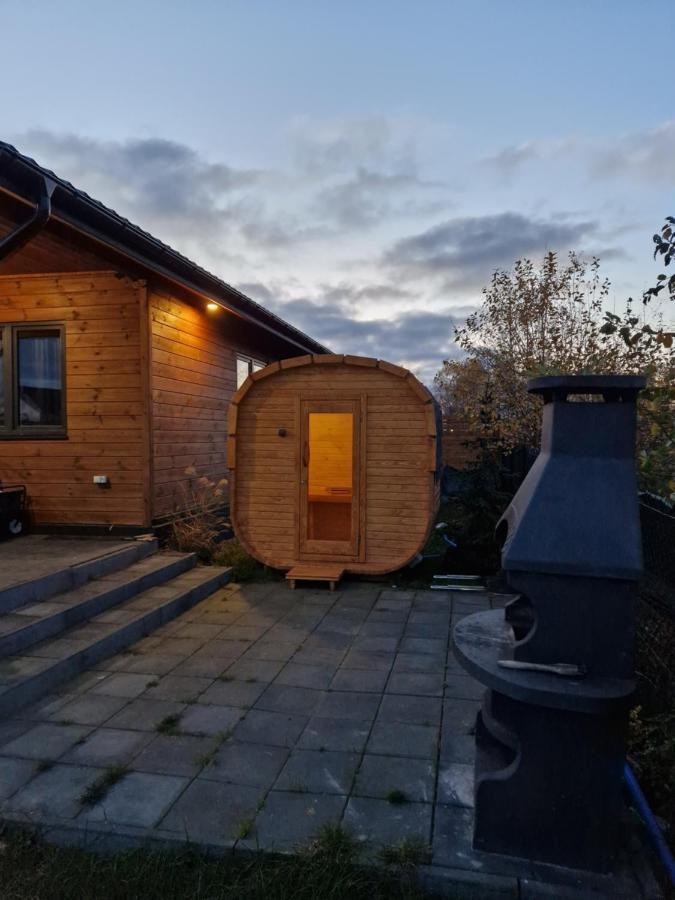 Gaski Dom 100M2 3 Sypialnie 2 Lazienki Sauna Prywatny Teren エクステリア 写真