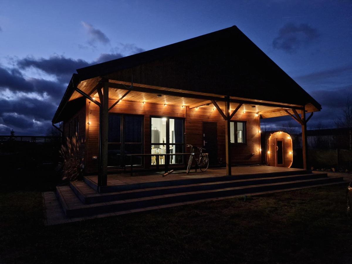 Gaski Dom 100M2 3 Sypialnie 2 Lazienki Sauna Prywatny Teren エクステリア 写真